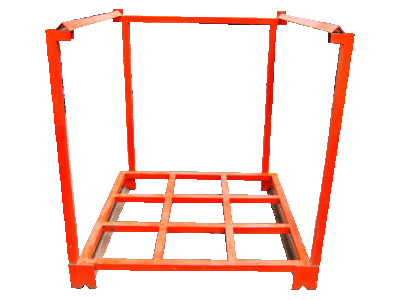 Nestable stack rack