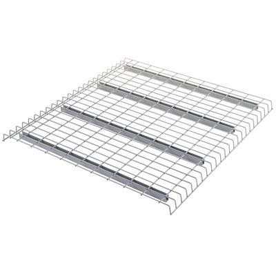 Wire decking for step beam pallet racking