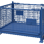 Steel stillage cage