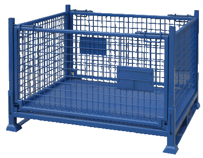 Steel stillage cage