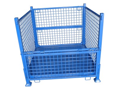 Powder coating steel cage